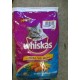 Pet Supplies - Cat Food Dry - Whiskas Brand - Seafood Selections - With Real Salmon / For Adult Cats 1 x 9.1  Kg Bag 